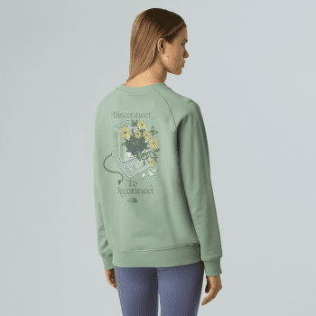 Hanorac The North Face CONNECT RELAXED CREW SWEATSHIRT-GRAPHI Women NOSTALGIA ROSE