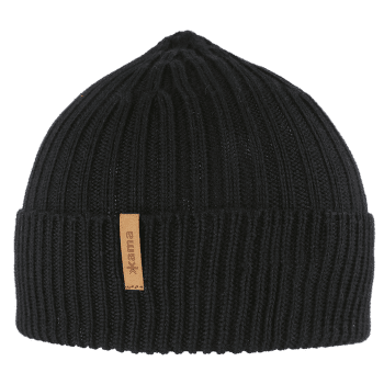 Căciuli Kama KNITTED MERINO BEANIE KAMA A177 black 110