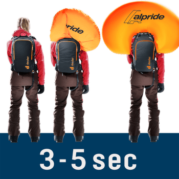 Rucsac deuter Alproof Ride 16 SL Black