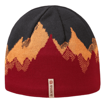 Căciuli Kama Knitted Merino beanie Kamakadze K64 124 red