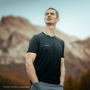 Tricou cu mânecă scurtă Mammut Mountain T-Shirt Eiger Men glacier blue