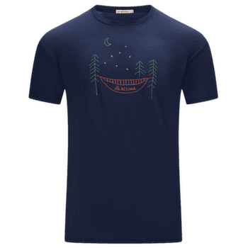 Tricou cu mânecă scurtă Aclima LightWool 140 Classic Tee Forest Men Navy Blazer