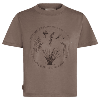Tricou cu mânecă scurtă Icebreaker Merino 150 Tech Lite SS Crop Tee Seed Story Women PORCINI