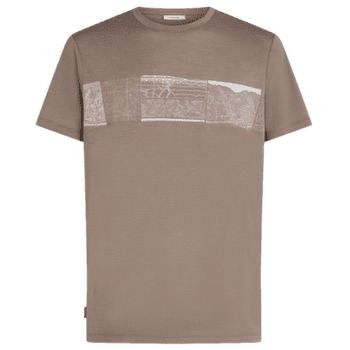 Tricou cu mânecă scurtă Icebreaker Merino 150 Tech Lite SS Tee Elevation Line Men PORCINI