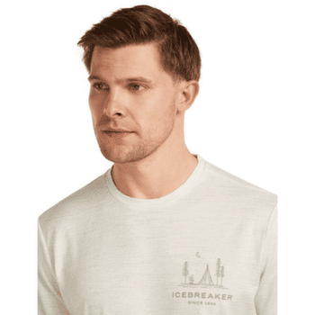 Tricou cu mânecă scurtă Icebreaker Merino 150 Tech Lite SS Tee IB Wordmark Men Midnight Navy