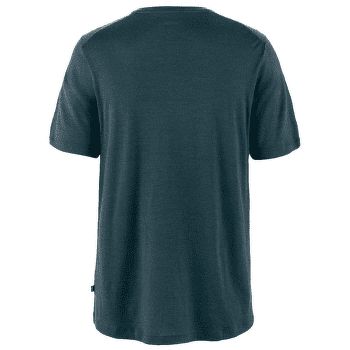 Tricou cu mânecă scurtă Fjällräven Bergtagen Merino 190 SS Men Mountain Blue