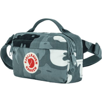 Rinichi Fjällräven KANKEN GRAPHICS HIP PACK Nimbus Blue-Hidden Animals