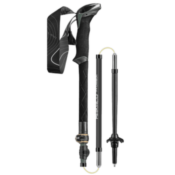 Gaură Leki Makalu FX Carbon naturalcarbon-malachite green-black