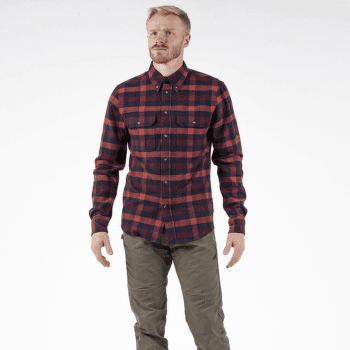 Cămașă cu mânecă lungă Fjällräven Skog Shirt Men Fossil-Dark Navy