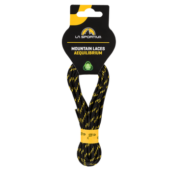 Șireturi La Sportiva Mountain Aequilibrium Laces Black/Yellow