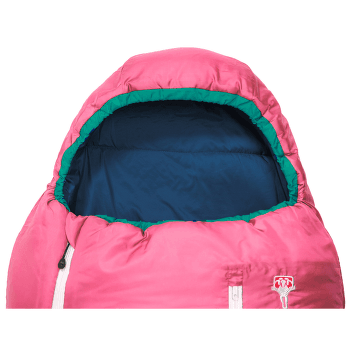 Sac de dormit Grüezi bag Biopod Wolle Kids World Traveller Claret Red