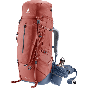 Rucsac deuter Aircontact X 60+15 SL redwood-ink