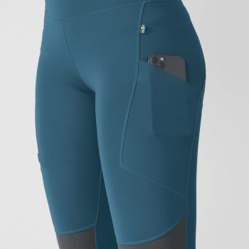 Colanți Fjällräven Abisko Trekking Tights Pro Women Black-Iron Grey