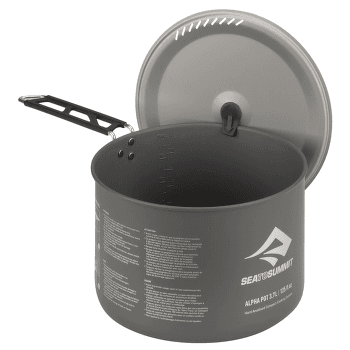 Oală Sea to Summit Alpha Pot 3.7 Grey
