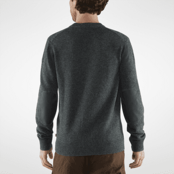 Pulover Fjällräven Övik Round-neck Sweater Men Dark Grey 030