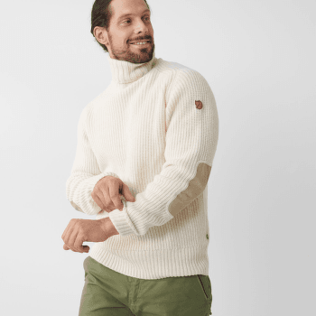 Pulover Fjällräven Övik Roller Neck Sweater Men Grey-Melange