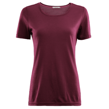 Tricou cu mânecă scurtă Aclima LightWool T-Shirt Women Zinfandel