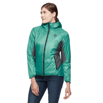 Jachetă Black Diamond Vision Hybrid Hoody Women Dark Patina