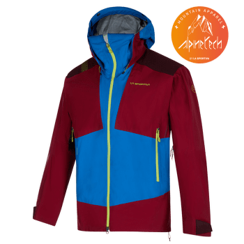 Jachetă La Sportiva Supercouloir GTX Pro Jacket Men Electric Blue/Sangria