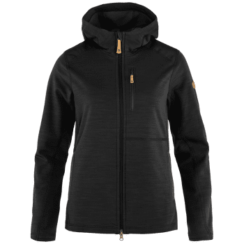 Jachetă Fjällräven Keb Fleece Hoodie Women Black