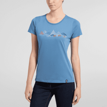 Tricou cu mânecă scurtă La Sportiva Peaks T-Shirt Women Redwood_R25R25