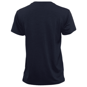 Tricou cu mânecă scurtă Aclima LightWool Tee Logo Women Navy Blazer