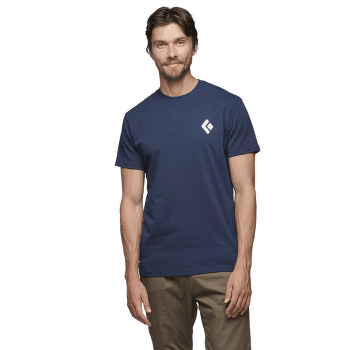 Tricou cu mânecă scurtă Black Diamond SS Equipment For Alpinist Tee Men Indigo