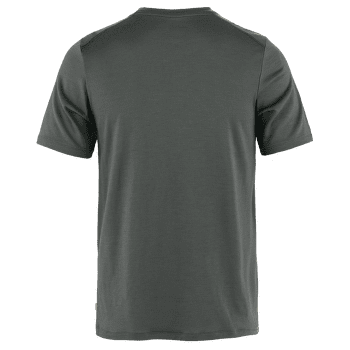 Tricou cu mânecă scurtă Fjällräven Abisko Wool Classic SS Men Basalt