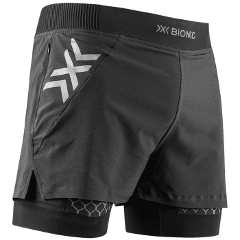 Pantaloni scurți X-Bionic TWYCE RACE 2in1 SHORTS MEN Black/Charcoal