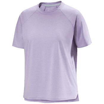 Tricou cu mânecă scurtă Arcteryx Silene Crew SS Women Velocity Heather