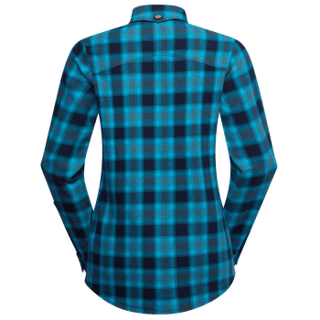 Cămașă cu mânecă lungă La Sportiva Rambler Flannel Shirt Women Deep Sea/Cherry Tomato