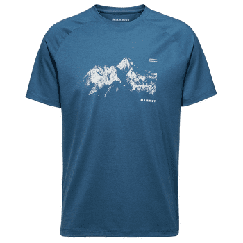 Tricou cu mânecă scurtă Mammut Mountain T-Shirt 8035m Men deep ice 50550