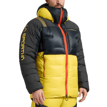 Jachetă La Sportiva OLYMPUS TECH DOWN PARKA Black/Yellow_999100