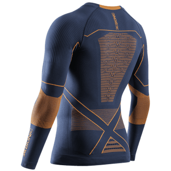 Tricou cu mânecă lungă X-Bionic  ENERGY ACCUMULATOR LIGHT SHIRT LS MEN Marine/Orange