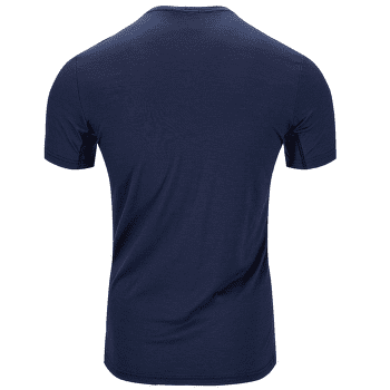 Tricou cu mânecă scurtă Aclima LightWool 140 Trail Tee Men Navy Blazer