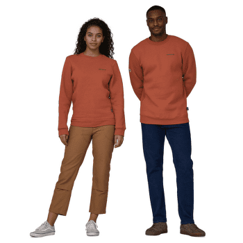 Hanorac Patagonia Fitz Roy Icon Uprisal Crew Sweatshirt Fleck Blue