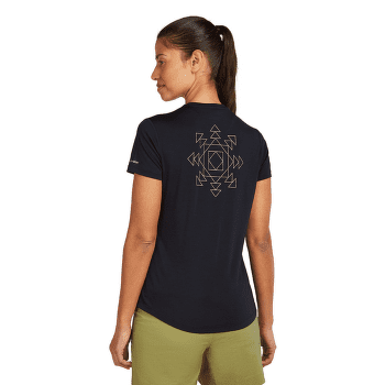 Tricou cu mânecă scurtă Icebreaker Merino Blend 125 Cool-Lite™ Sphere SS Tee Fusion Women BLACK