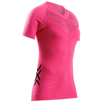Tricou cu mânecă scurtă X-Bionic TWYCE RUN SHIRT SS Women NEO PINK/X BLACK