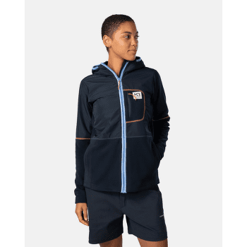 Jachetă Kari Traa Henriette Hybrid Women ROYAL/DARK NAVY BLUE