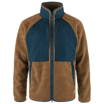 Jachetă Fjällräven Vardag Pile Jacket Men Chestnut-Navy
