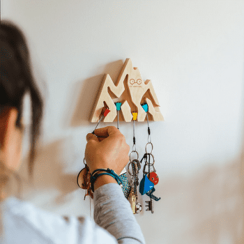 Breloc Y Y Vertical Key Holder Mountain Mappie