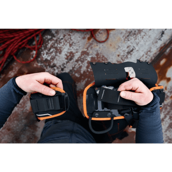 Șaua Rock Empire Belt Master AL Lock oranžová 018