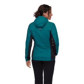 Jachetă Mammut Rime Light IN Hybrid Hooded Jacket Women 40320 deep teal