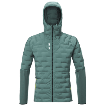 Jachetă Millet M WHITE HYBRID HOODIE MEN BOTTLE