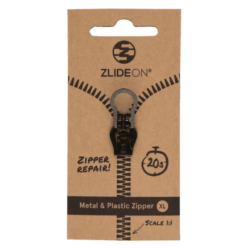 ZlideON Repair slider for metal and plastic zipper Black