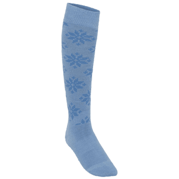 Șosete pentru genunchi Kari Traa Rose Wool Ski Socks IRI/PASTEL LIGHT BLUE