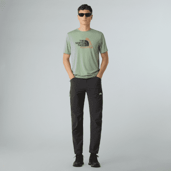 Tricou cu mânecă scurtă The North Face MOUNTAIN FOUNDATION SS TEE-GRAPHIC Men BQ1 SLATE MOSS