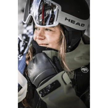 Mănuși Hestra Fall Line Mitt Women Bordeaux