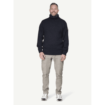 Pulover Devold Nansen Sweater High Neck 270A NAVY