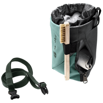 Geantă deuter Gravity Chalk Bag II M jade-ivy